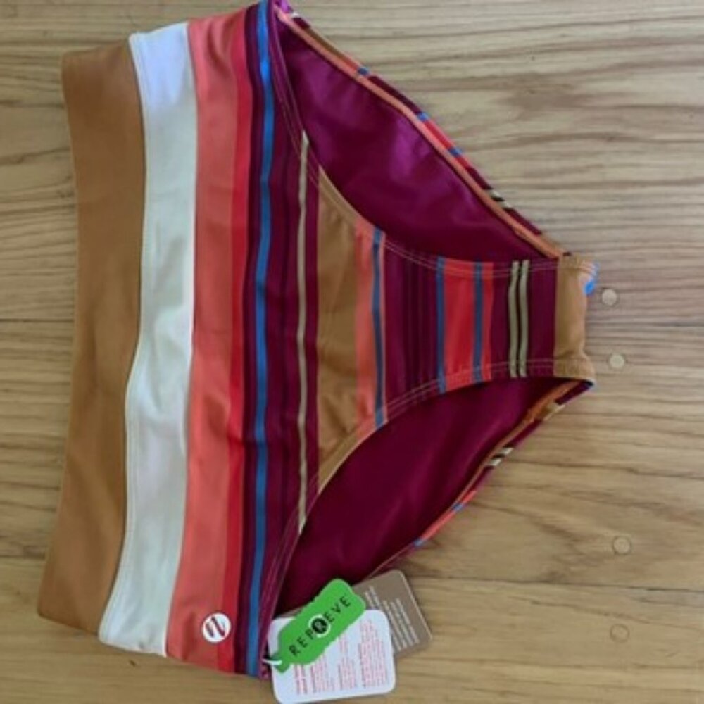Nani Swimwear Sunseaker Colorblock Bottoms, size M